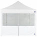 Food Booth Middle Zipper Sidewall White