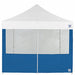 Food Booth Middle Zipper Sidewall Blue