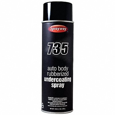 Rubberized Undercoating Black Net 16 Oz.