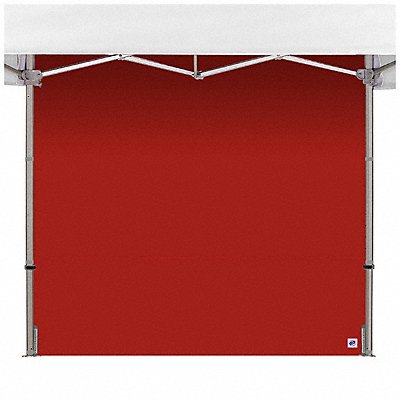 HUB Sidewall Red 8 ft W 15 ft H