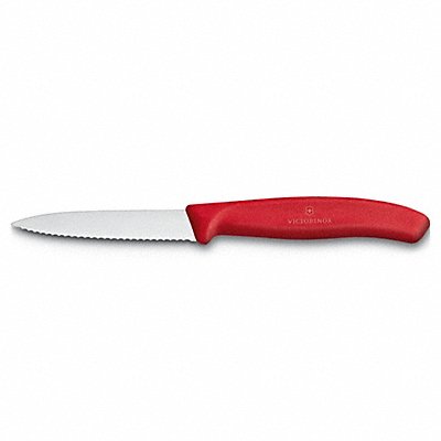 Paring Knife PP 7-1/2 L Wavy Edge SS