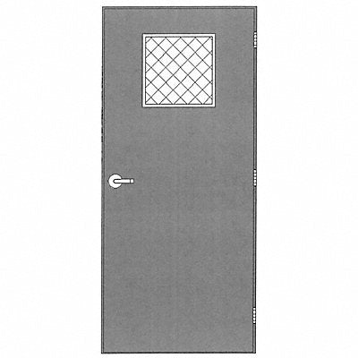 Security Door Hand Right 85 7/16x48 5/8