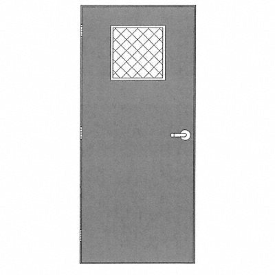 Security Door Hand Left 85 7/16x38 5/8