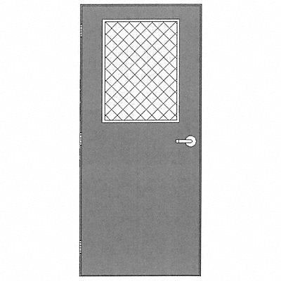 Security Door Hand Left 85 7/16x38 5/8