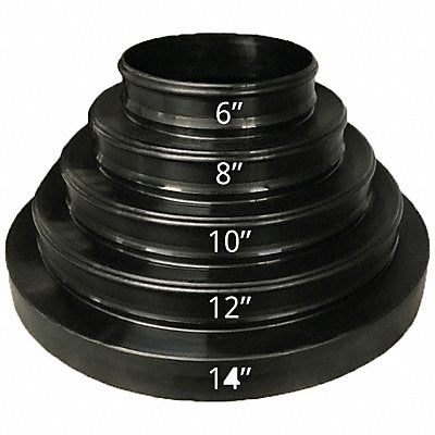 Neck Reducer Round Plastic 14 Dia PK10