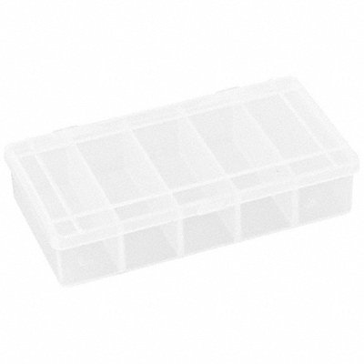 Compartment Box Snap Clear 1 5/16 in