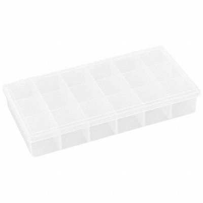 K4964 Compartment Box Snap Clear 1 3/8 in