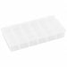 K4964 Compartment Box Snap Clear 1 3/8 in