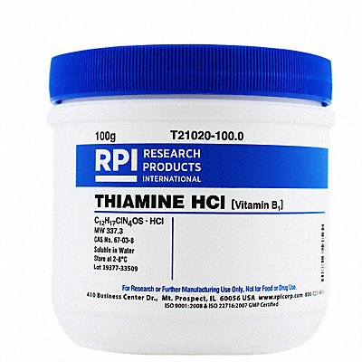 Thiamine HCl (Vitamin B1) 100g