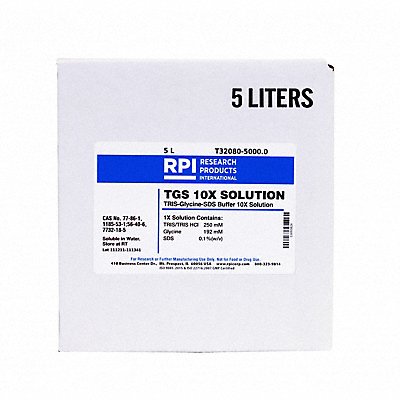 TRIS-GLYCINE-SDS 10x Solution 5L