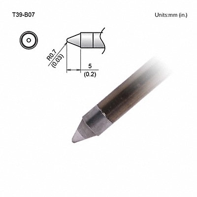 TIP CONICAL R0.7 X 5MM FX-9701/9702