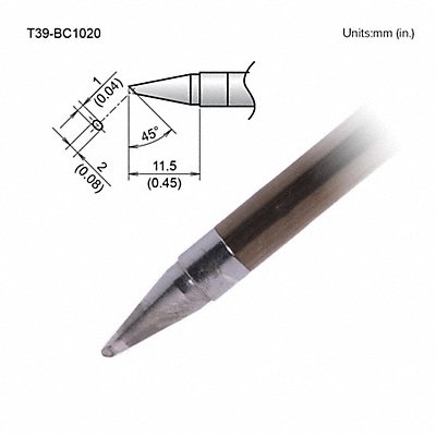 Tip 1mm/45Deg X 11.5mm FX-9701/9702