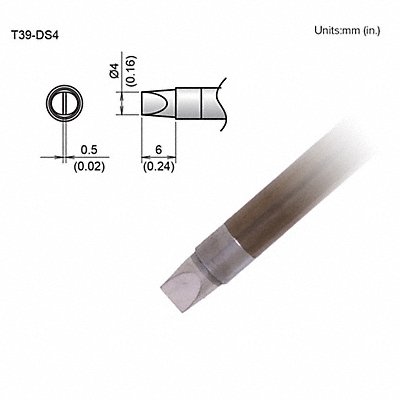 TIP CHISEL 4 X 6MM FX-9701/9702