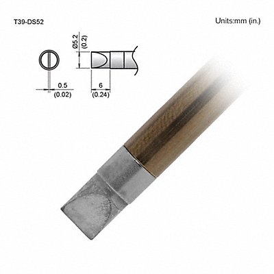 TIP CHISEL 5.2 X 6MM FX-9701/9702