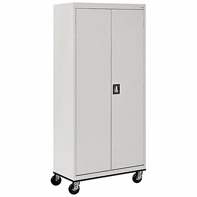 E2313 Storage Cabinet 78 x36 x24 DvGry 2Shlv