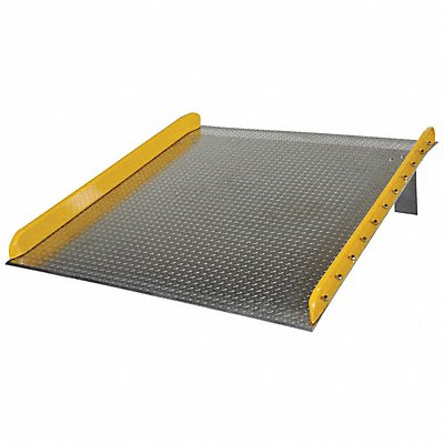 Alum Dockboard Stl Curb 72 L 72 W