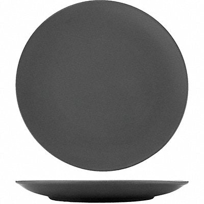 Coupe Plate 10 Dia Matte Gray PK24