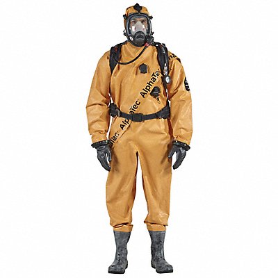 Chemical Protective Suits Orange S