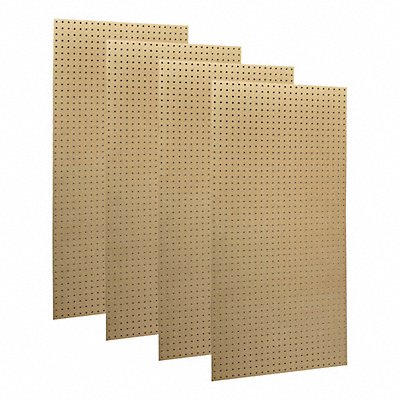 Stationary Pegboard Panels and Racks