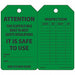 Safety Tag 5 3/4in H 3 1/4in W PK25
