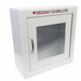 Defibrillator Storage Cabinet White