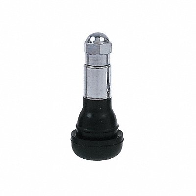 Chrome Tire Valve 1 1/4 In PK100