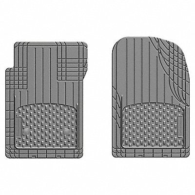 All Vehicle Front/Rear Mat Set Gray 27 