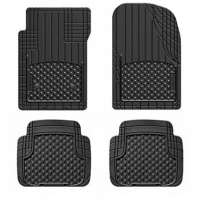 Front/Rear Mat Set Black 27 