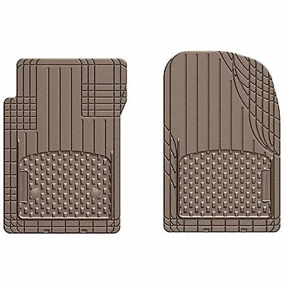 All Vehicle Front/Rear Mat Set Tan 27 