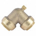 Push to Connect Elbow Brass 2-23/32 L