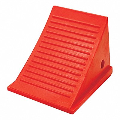 Wheel Chock Orange 9 W 9 H Single Style