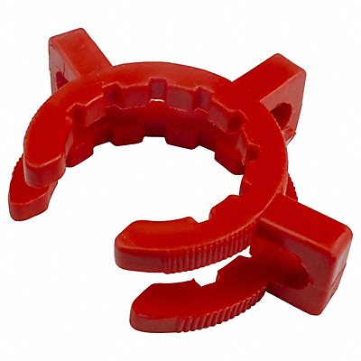 Clamp Red Polypropylene PK10