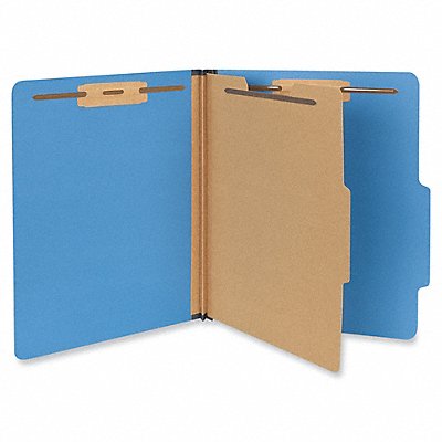 Classification Folder Letter Blue PK10