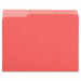 File Folders Letter Red PK100