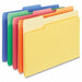 File Folders Letter Assorted PK100