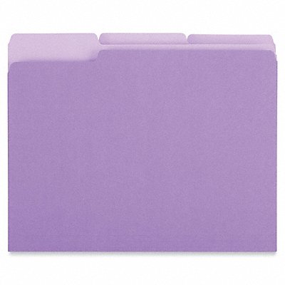 File Folders Letter Violet PK100