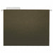 Hanging File Folders Standard Green PK25