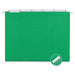 Hanging File Folders Letter Green PK25