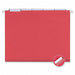 Hanging File Folders Letter Red PK25