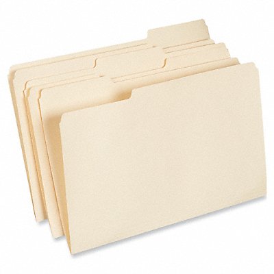 Top Tab File Folder Assorted PK100