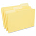 Interior File Folder 1/3 Yellow PK100