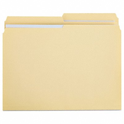 Tab File Folder 11-3/4in.W Manila PK100