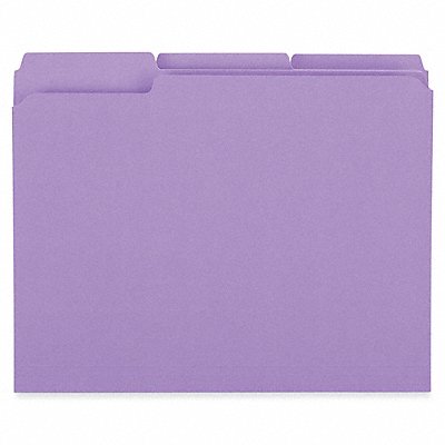 File Folder 1/3 Violet PK100