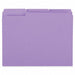 File Folder 1/3 Violet PK100