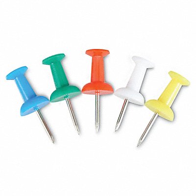 Colored Push Pins Assorted PK400