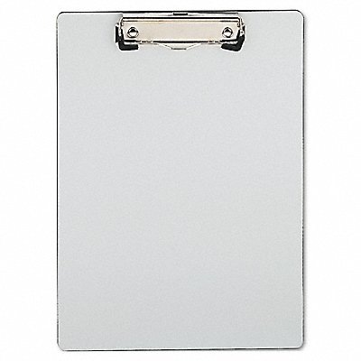 Aluminum Plastic Clipboard Silver