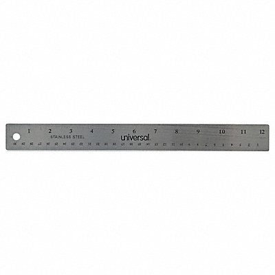 Ruler 12 Stainless Steel Cork Back