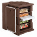 Food Pan Carrier Side-Load Dark Brown