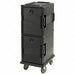 Food Transport Cart Side-Load Black