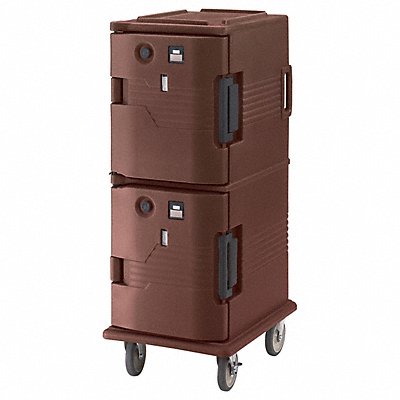 Food Transport Cart Dark Brown